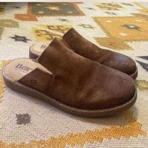 Born slip on leather shoes